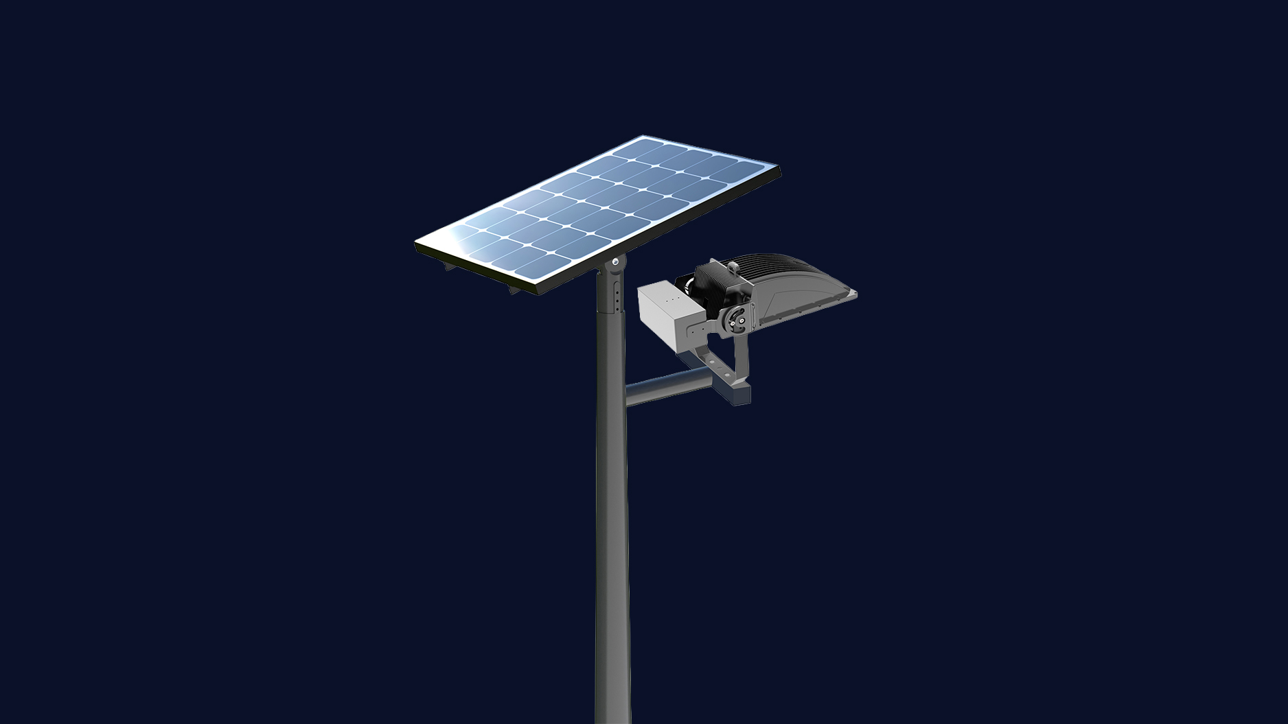 360 Solar Court Lighting System
